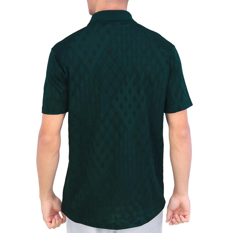 leinwande knit polo グリーン Adidas Golf Originals Argyle Knit Polo Shirt – Extra Butter
